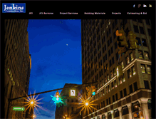 Tablet Screenshot of jenkinsconstruction.com